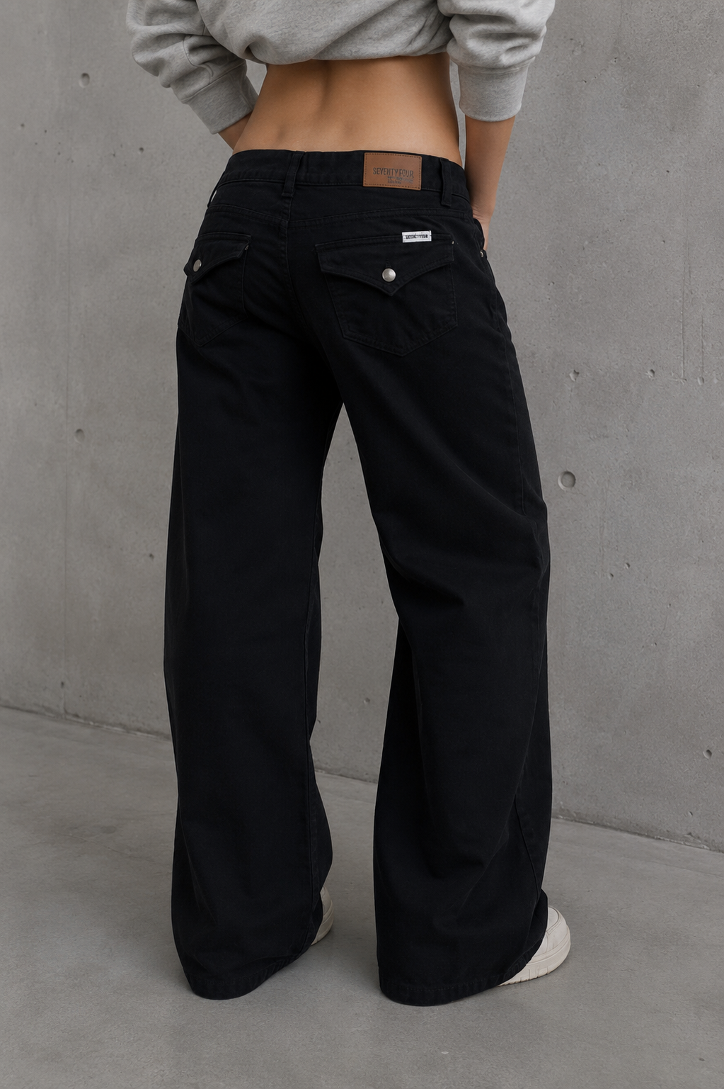 Wide leg. Tiro corto - Bubba ST Moda Unisex
