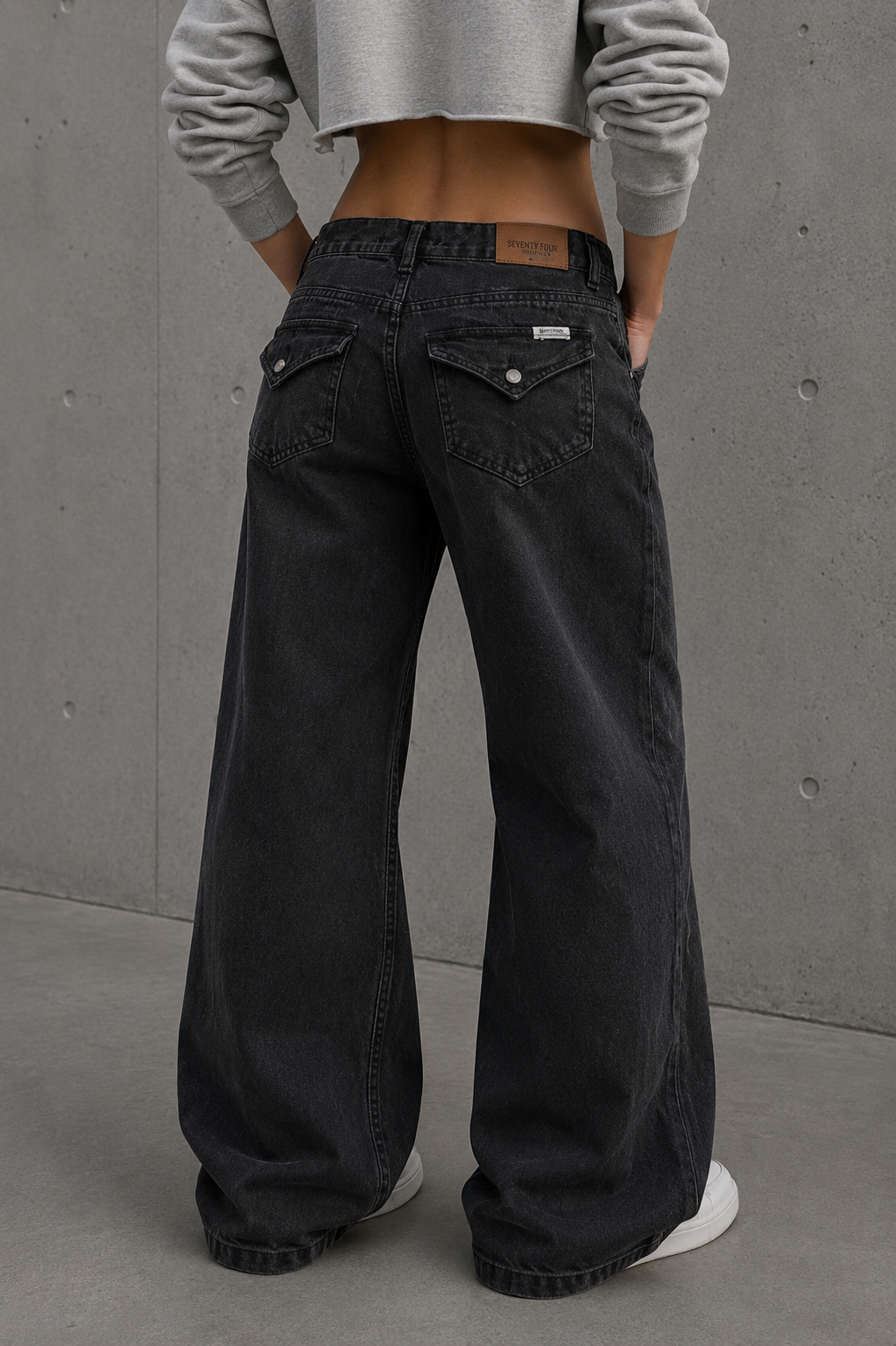 Wide leg . Tiro bajo - Bubba ST Moda Unisex
