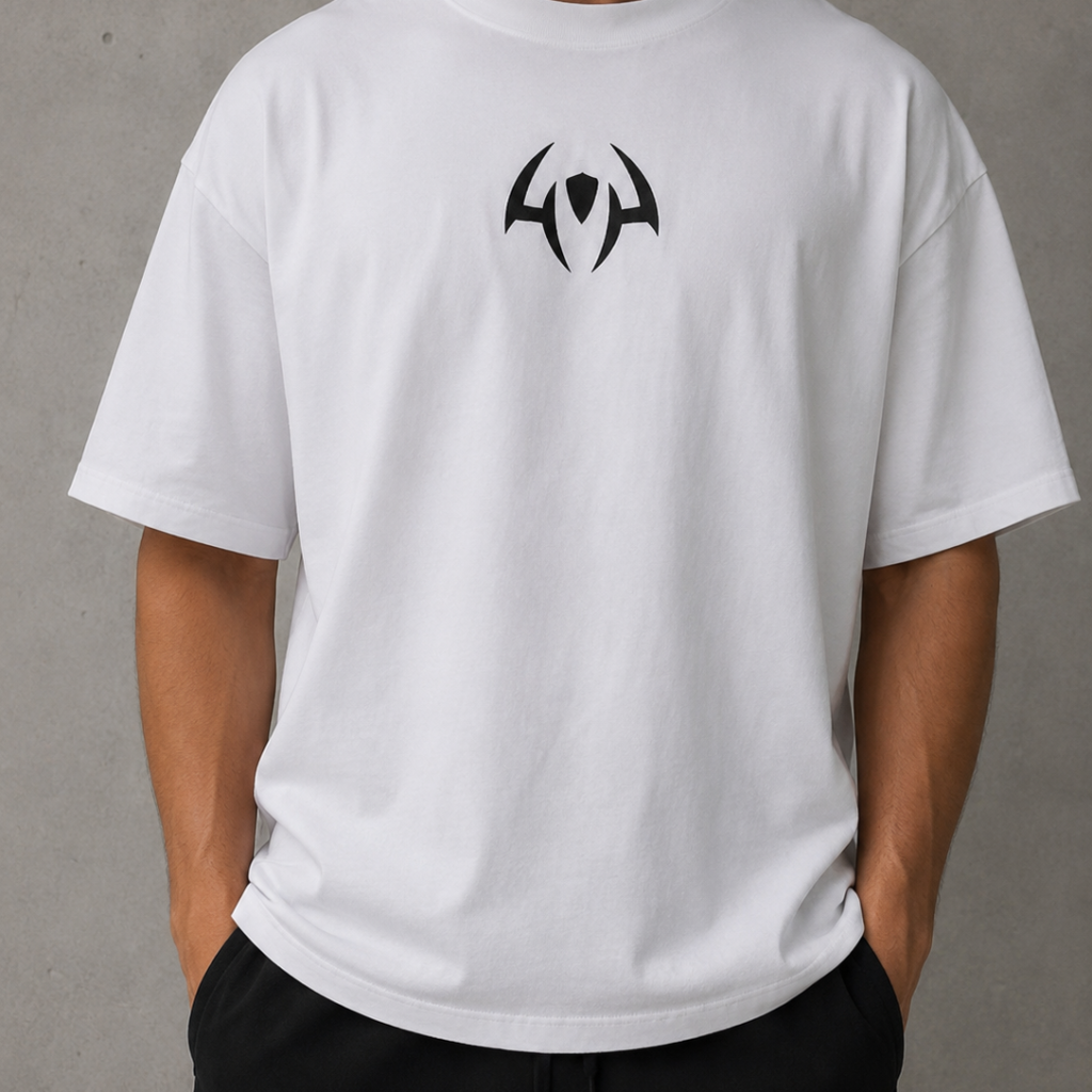 Remera unisex boxy fit.